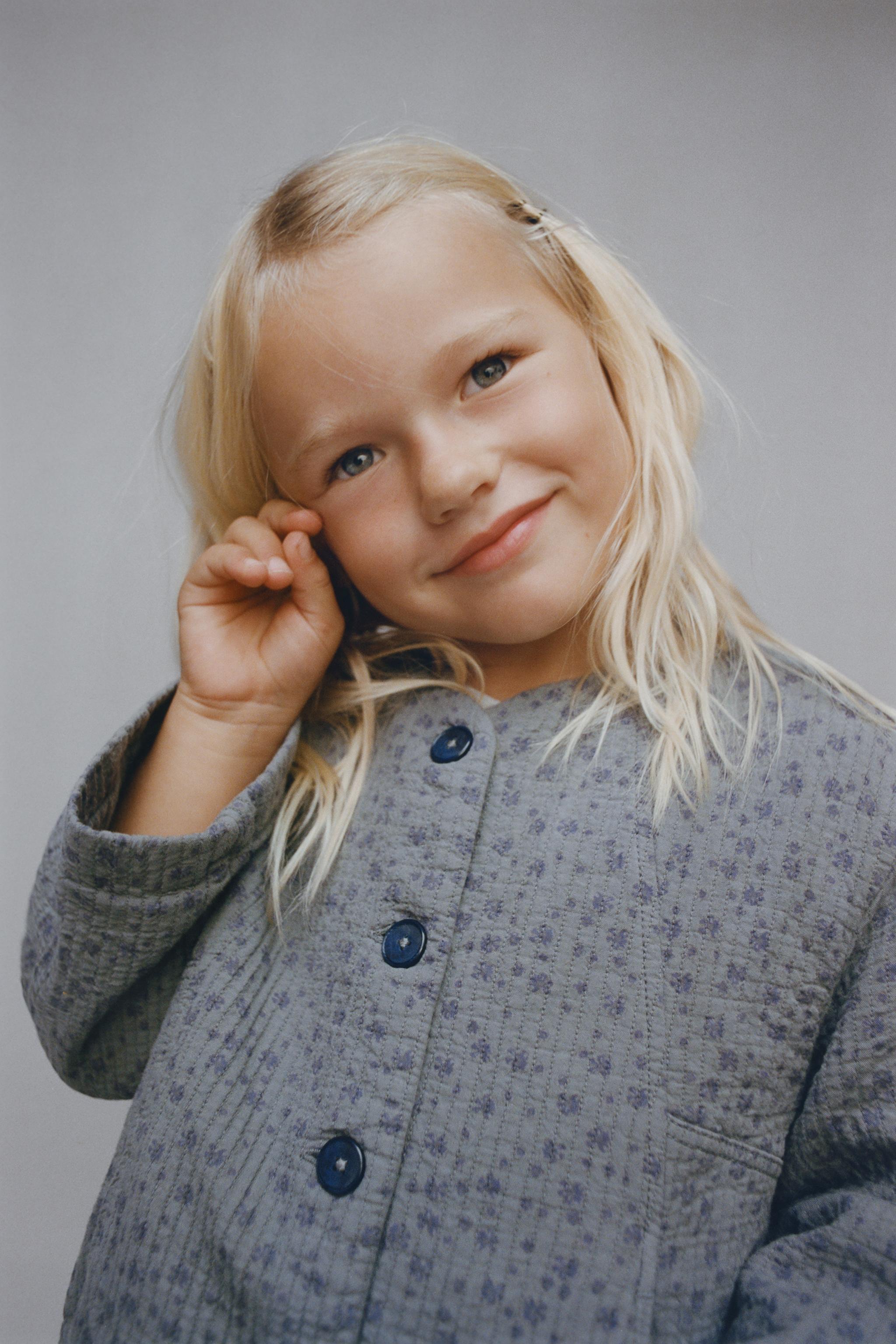 TEXTURED FLORAL OVERSHIRT